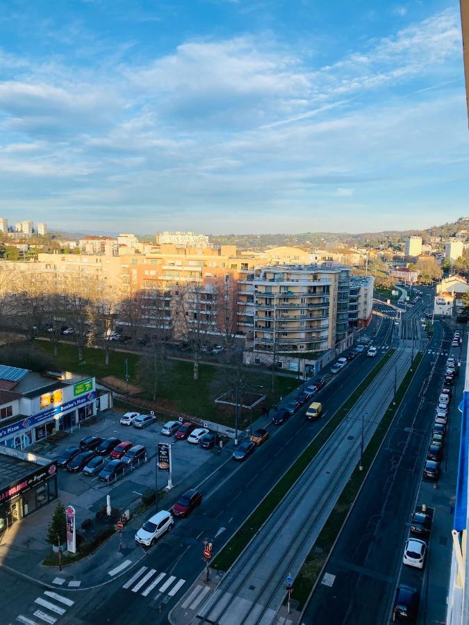 Bergson Top - Appart 80M2, 2 Grandes Chambres, Entierement Renovee Et Equipee, Lumineux, Wifi, Balcon, Calme, Vue Imprenable Сент-Етьєн Екстер'єр фото