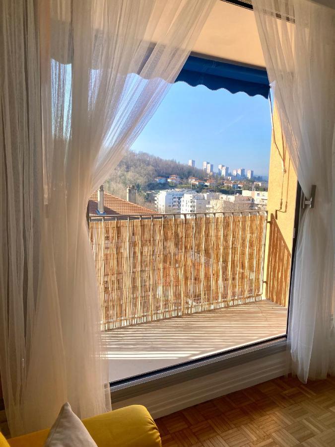 Bergson Top - Appart 80M2, 2 Grandes Chambres, Entierement Renovee Et Equipee, Lumineux, Wifi, Balcon, Calme, Vue Imprenable Сент-Етьєн Екстер'єр фото