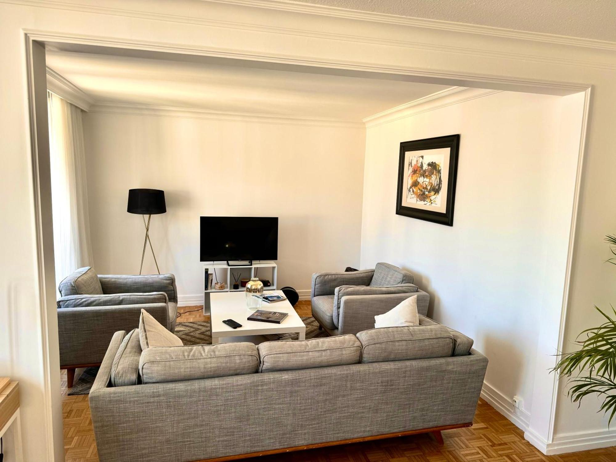 Bergson Top - Appart 80M2, 2 Grandes Chambres, Entierement Renovee Et Equipee, Lumineux, Wifi, Balcon, Calme, Vue Imprenable Сент-Етьєн Екстер'єр фото