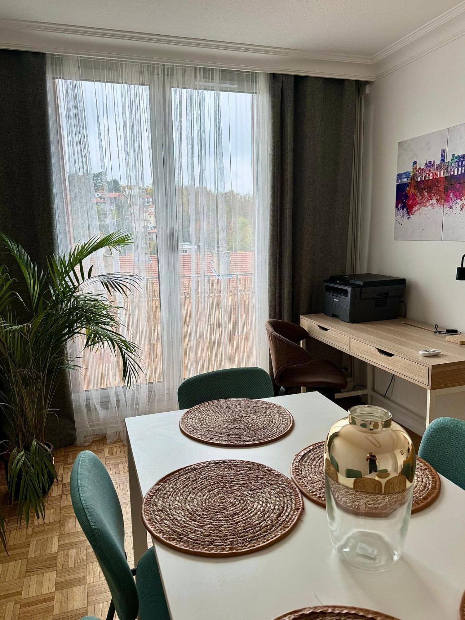 Bergson Top - Appart 80M2, 2 Grandes Chambres, Entierement Renovee Et Equipee, Lumineux, Wifi, Balcon, Calme, Vue Imprenable Сент-Етьєн Екстер'єр фото